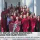 Mississippi Governor's Mansion goes Red for Women
