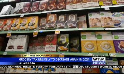 The state of Alabama isn't expected to decrease the state's sales tax food