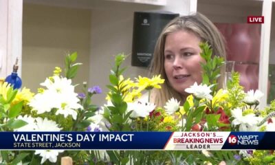 All hands on deck at Jackson flower shop