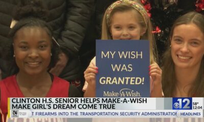 Clinton senior helps Make-a-Wish girl's dream come true