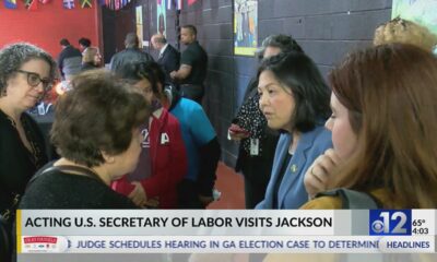 Acting U.S. Secretary of Labor makes stop in Jackson