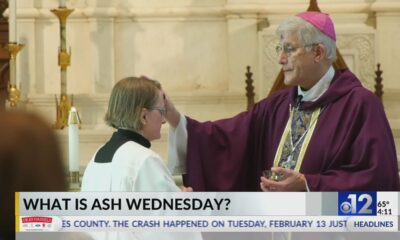 Mississippians attend Ash Wednesday mass