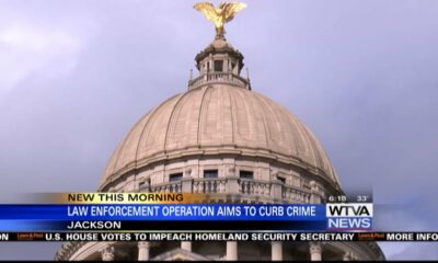 Mississippi is stepping up efforts to curb crime in the state's capital city