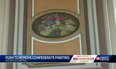 Bill seeks to cover Confederate flag painting