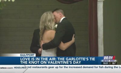 Couple gets married at Centennial Plaza for Valentine’s Day