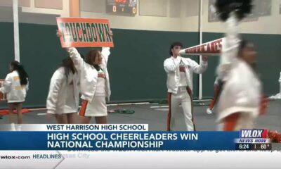 West Harrison High cheerleaders win national championship