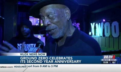 Morgan Freeman visits Ground Zero Blues Club for 2nd anniversary