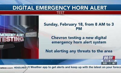 HEADS UP: Chevron testing emergency horn alert system Sunday