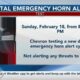 HEADS UP: Chevron testing emergency horn alert system Sunday