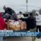 Faith-based ministries hand out food, supplies to homeless community while also praying for them