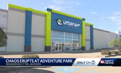 Chaos and panic erupts inside of a newly opened adventure park in Jackson