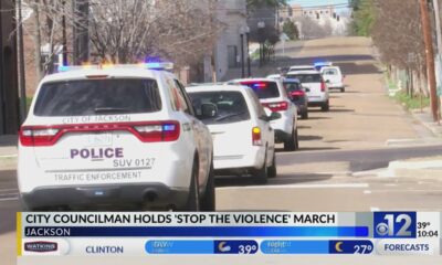 Jackson councilman holds 'Stop the Violence' motorcade, march