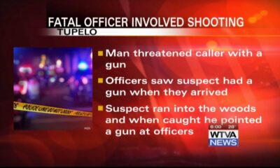 One person killed in a fatal officer involved shooting in Tupelo