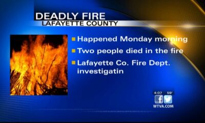 Two people died in Lafayette County house fire