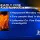 Two people died in Lafayette County house fire
