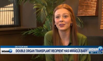 Double organ transplant recipient has miracle baby