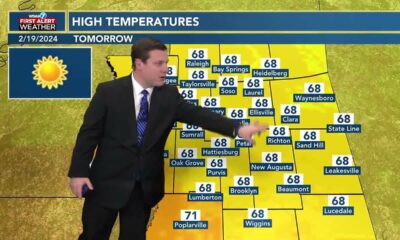 Patrick's Monday PM Forecast 2/19