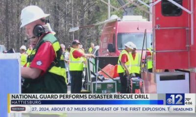 Mississippi National Guard performs disaster rescue drill