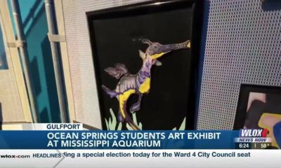 Mississippi Aquarium showcasing talents of Ocean Springs High School art students