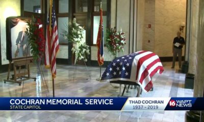 Funeral held at capitol for US Sen. Thad Cochran