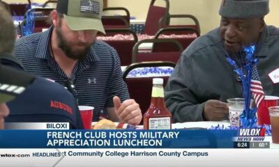 Biloxi French Club hosts luncheon for military veterans