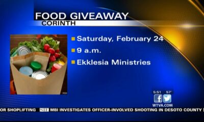 Corinth church hosting food giveaway