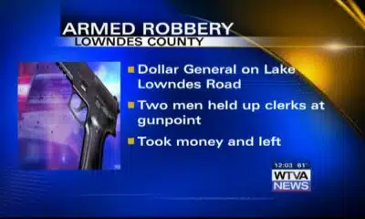 Two individuals held up a Dollar General store in Lowndes County