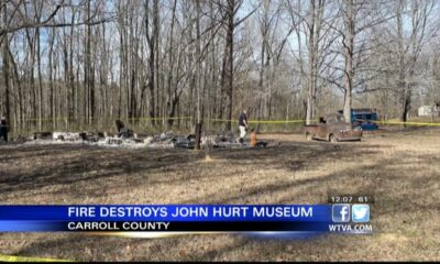 Fire destroyed a museum in Carroll County