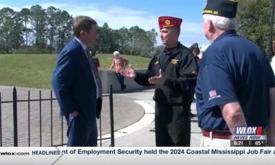 National Commander of the American Legion Daniel Seehafer visits Coast