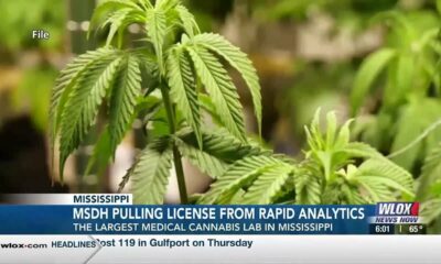 MSDH moves to revoke license of medical cannabis testing facility