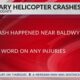 Military helicopter crashes in wooded area of northeast Mississippi