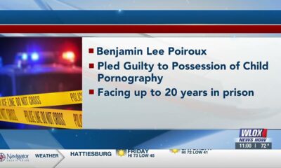 D’Iberville man pleads guilty to possessing child pornography