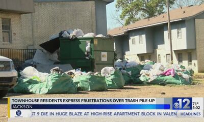 Jackson apartment residents claim trash hasn’t been picked up in months