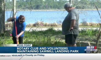 Moss Point Rotary Club holds 2nd annual Planting Day & Tree Giveaway at Sawmill Landing Park