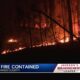 Massive wildfire contained in Hinds County