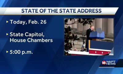 Governor to give his state of the state address