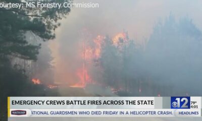 Winds cause fires to spread throughout Pine Belt