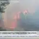 Winds cause fires to spread throughout Pine Belt