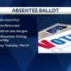 Voting absentee? The clock is ticking