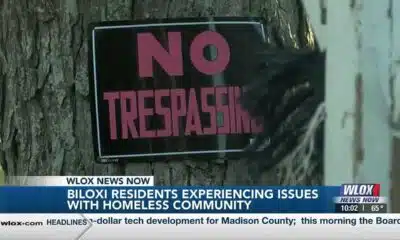 Biloxi residents experiencing issues with homeless community