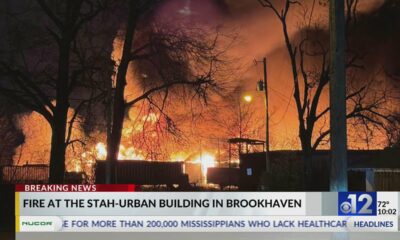 Fire damages old Stahl-Urban building in Brookhaven