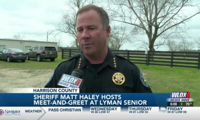 Harrison County Sheriff Matt Haley hosts meet-and-greet at Lyman Senior Center