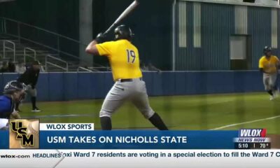 LIVE: USM taking on Nicholls State at Shuckers' ballpark in 2024 Hancock Whitney Classic