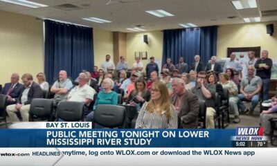 LIVE: Bay St. Louis holding public meeting on Lower Mississippi River Study