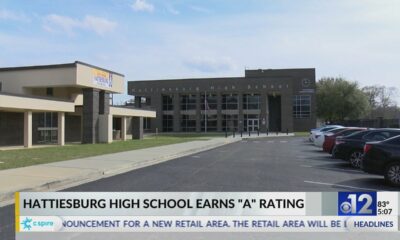 Hattiesburg High goes from F to A rating