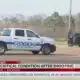 Person shot while sitting inside vehicle at Jackson gas station