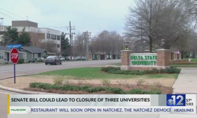 Proposed bill would close three Mississippi universities