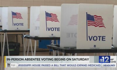 In-person absentee voting for Presidential Primary begins Saturday