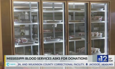 Mississippi Blood Services needs help stocking blood inventory