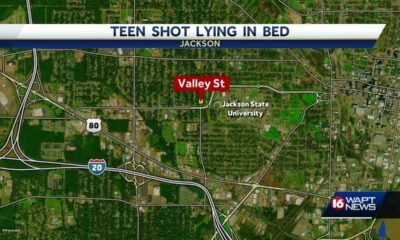 2 in custody after teen shot while lying in bed